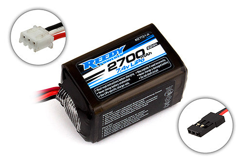 Reedy LiPo Pro RX 2700mAh 7.4V Hump Size Battery - Race Dawg RC