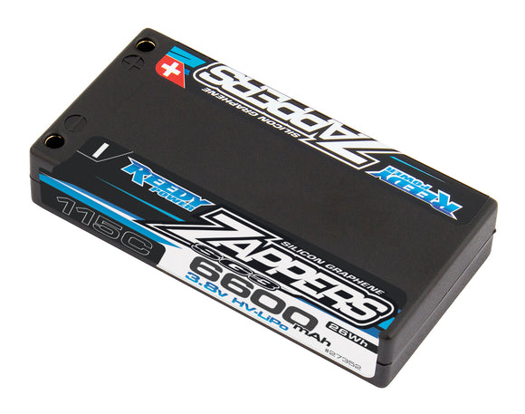 Zappers SG3 LiPo 6600mAh 115C 3.8V Battery Pack, 1:12 - Race Dawg RC