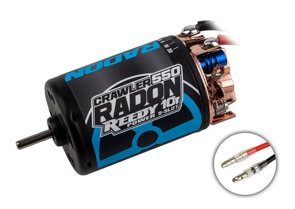 Reedy Radon 2 Crawler 550 10T 5-Slot 2270kV Brushed Motor - Race Dawg RC