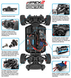 Apex2 Hoonitruck 1/10 On-Road 4wd RTR - Race Dawg RC