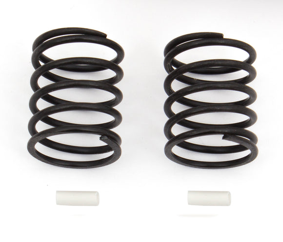 Front TC Springs, White, 13.9 lbs/in, Sterling Silver - Race Dawg RC