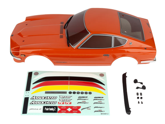 Apex2 Sport, Datsun 240Z Body 918 Orange - Race Dawg RC
