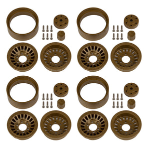 Enduro Urbine Wheels, 1.55" Bronze Color - Race Dawg RC