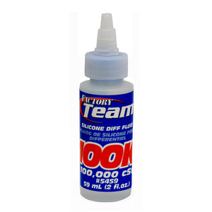 Silicone Diff Fluid 100,000 cSt, 2oz - Race Dawg RC