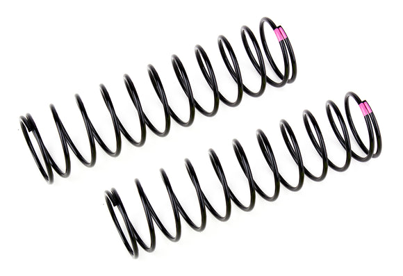 Rear Springs V2, Pink, 3.7 lb/ in, L86, 12.0T, 1.6D - Race Dawg RC