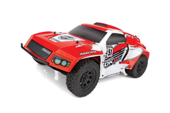 Pro2 DK10SW 1/10 Electric Dakar Buggy RTR, Red/White - Race Dawg RC