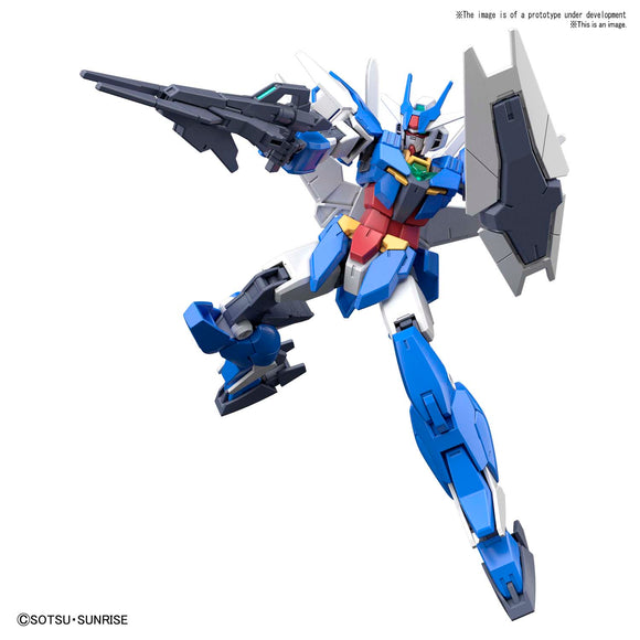 #01 Earthree Gundam Build Dive RE: Rise HGBD:R 1/144 - Race Dawg RC
