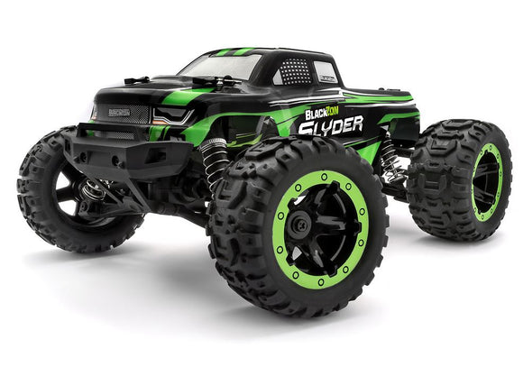 Slyder 1/16th RTR 4WD Electric Monster Truck - Green - Race Dawg RC