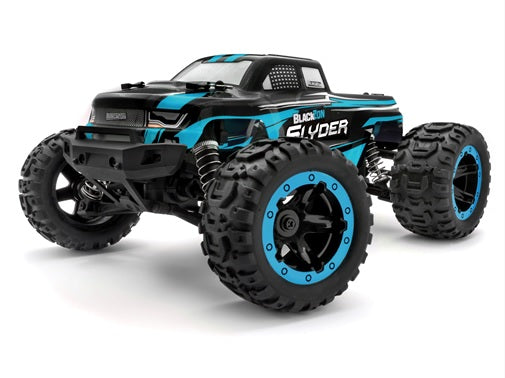 Slyder MT 1/16 4WD Electric Monster Truck - Blue - Race Dawg RC