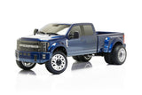 Ford F450 1/10 4WD Solid Axle RTR Truck - Blue - Race Dawg RC