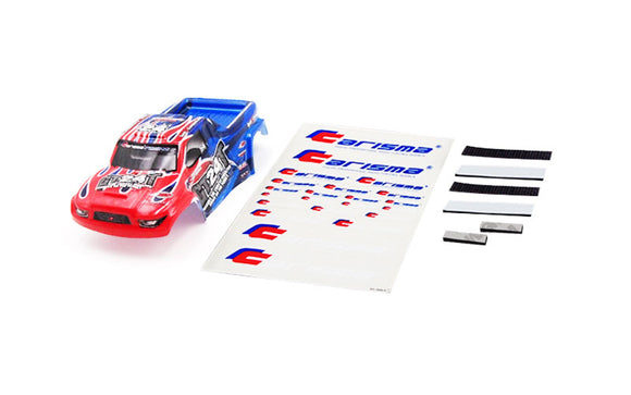 GT24MT Truck Body Painted and Decorated ( Red / Blue) - Race Dawg RC