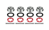1.9" Alloy Beadlock Wheel Set (4): SCA-1E - Race Dawg RC