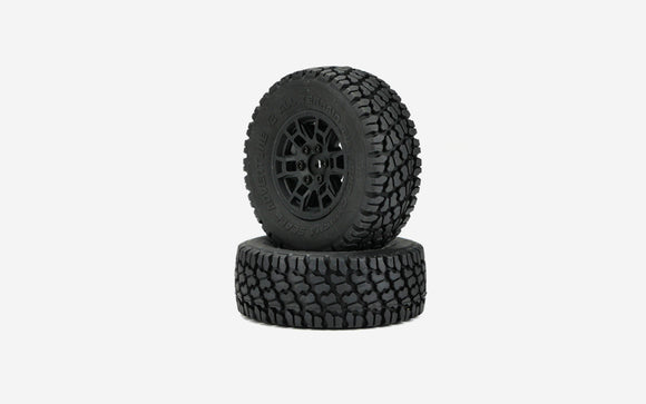 SCA-1E Toyota Tacoma TRD Pro Wheels and Tires Set (PR) - Race Dawg RC