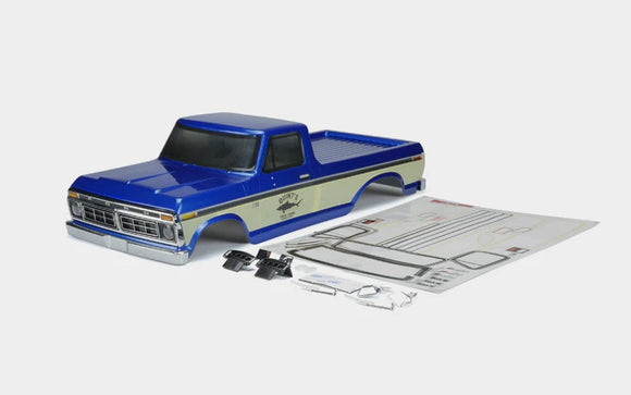 1976 F-150 Painted Body Set Metallic Blue, for SCA-1E - Race Dawg RC