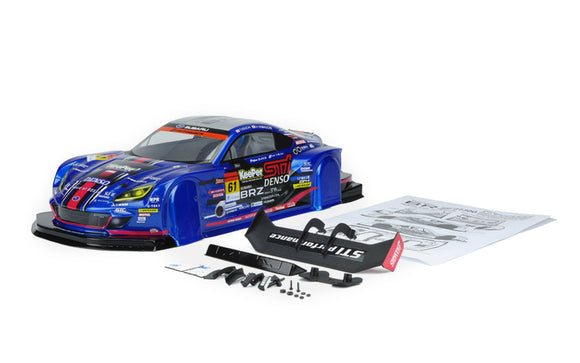 1/10 Subaru BRZ GT300 Body Set Pre-Painted with Hi-Def Decals - Race Dawg RC