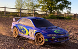 GT24 1/24 Scale Micro 4WD Brushless RTR, Subaru WRC - Race Dawg RC