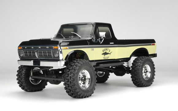 SCA-1E 1/10 Scale '76 Ford F-150 4WD Scaler, RTR - Black - Race Dawg RC