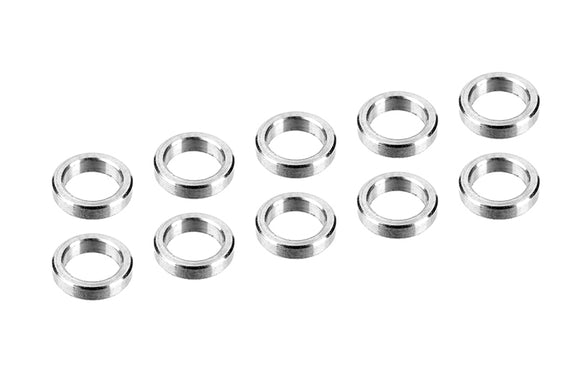 Aluminum Shim Ring - ID 3mm - OD 4mm - 1.0mm - 10 pcs - Race Dawg RC