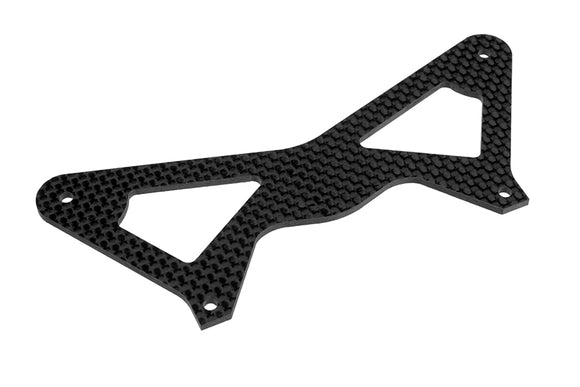 Front Body Mount Plate SSX-8R - 3K Carbon - 1 pc - Race Dawg RC