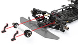 1/8 SSX-823 On Road Pan Car Chassis Kit - Race Dawg RC