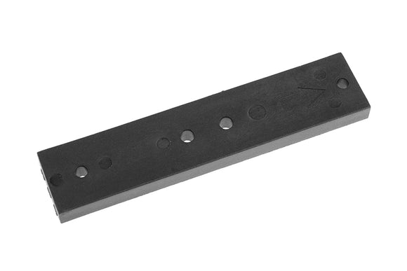 Chassis Plate for Rear Chassis Brace - Composite - 1 pc: - Race Dawg RC
