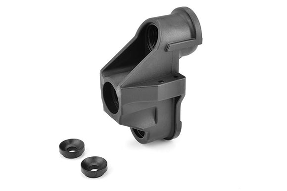 HD Steering Block - Wide - Pillow Ball Cup (2) Front - Race Dawg RC