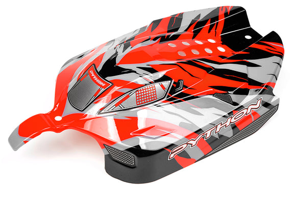 Polycarbonate Body - Python XP 6S - Painted - Trimmed - 1 pc - Race Dawg RC