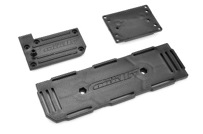 Battery - ESC Holder Plate - Receiver Box Cover - Composite - Race Dawg RC
