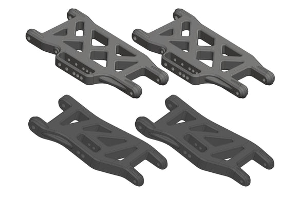 Suspension Arm - Front/Rear - Composite - 1 Set: Mammoth, - Race Dawg RC