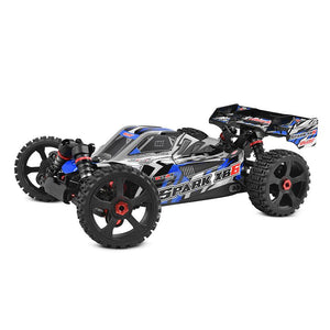 Spark XB6 1/8 6S Basher Buggy, ROLLER, Blue - Race Dawg RC