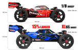 Asuga XLR 6S Roller - Blue - Race Dawg RC