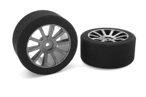 Attack Foam Tires - 1/10 GP Touring - 35 Shore - 30mm Rear - Race Dawg RC