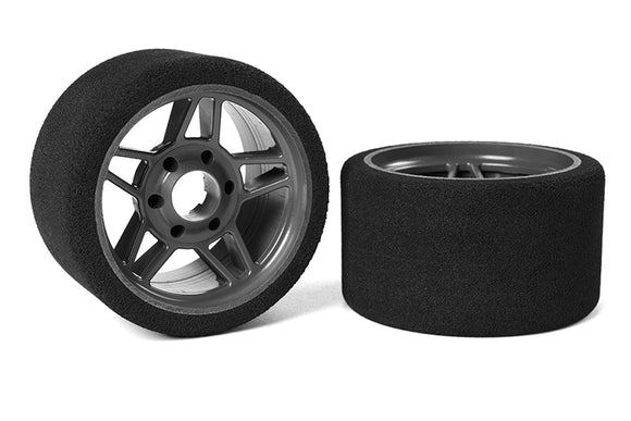 Attack Foam Tires - 1/8 SSX-8 - 30 Shore - Front - 65mm - - Race Dawg RC