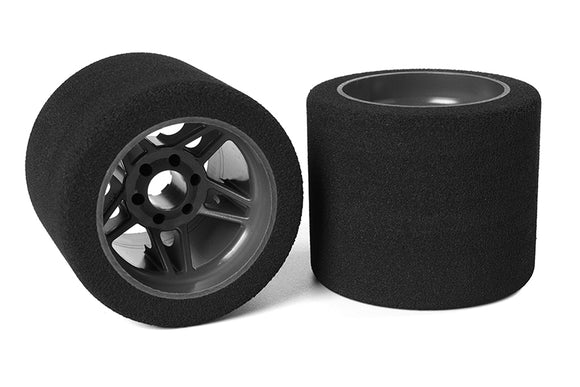 Attack Foam Tires - 1/8 SSX-8 - 32 Shore - Rear - 72mm - - Race Dawg RC