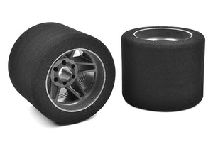 Attack Foam Tires, for 1/8 Circuit, 35 Shore, Rear, - Race Dawg RC