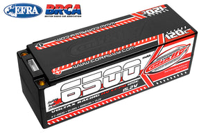 6500mAh 15.2v 4S 120C Voltax Hardcase Lipo Battery - 5mm - Race Dawg RC