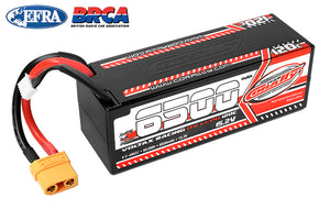 6500mAh 15.2v 4S 120C Voltax Hardcase Lipo Battery with - Race Dawg RC