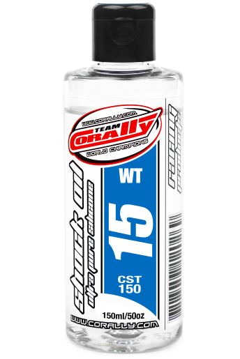 Ultra Pure Silicone Shock Oil - 15 WT - 150ml - Race Dawg RC