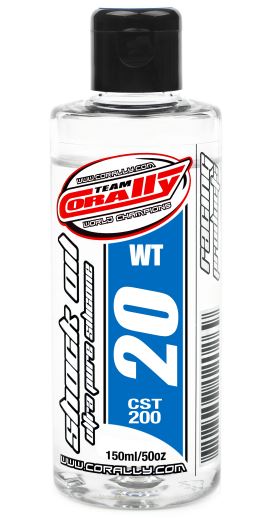 Ultra Pure Silicone Shock Oil - 20 WT - 150ml - Race Dawg RC