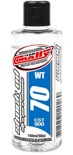Ultra Pure Silicone Shock Oil - 70 WT - 150ml - Race Dawg RC
