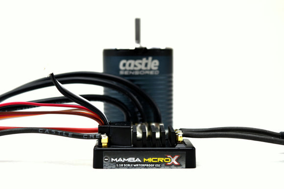 Mamba Micro X 12.6V ESC w/1406 -1900KV Sensored Combo - Race Dawg RC
