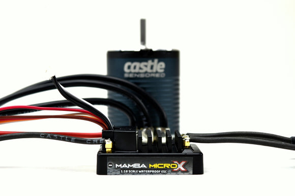Mamba Micro X 12.6V ESC w/1406 -2280KV Sensored Combo - Race Dawg RC