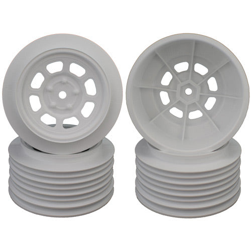 Speedway SC Wheels for Traxxas Slash Front White - Race Dawg RC