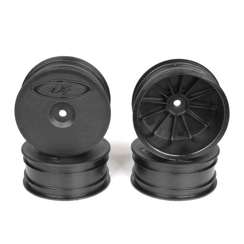 Speedline Buggy Wheels, Black For Losi 22-4 and Tekno EB410 - Race Dawg RC
