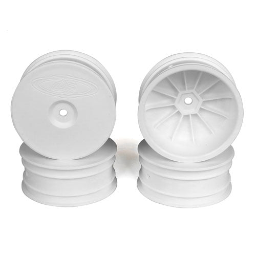 Speedline Buggy Wheels, White For Losi 22-4 and Tekno EB410 - Race Dawg RC