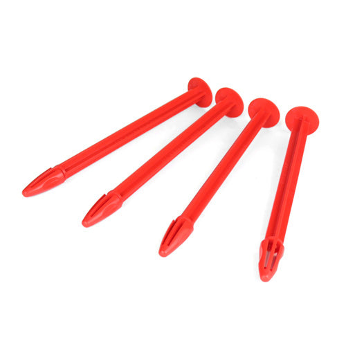 Red Buggy Tire Spikes (4pcs) - Race Dawg RC