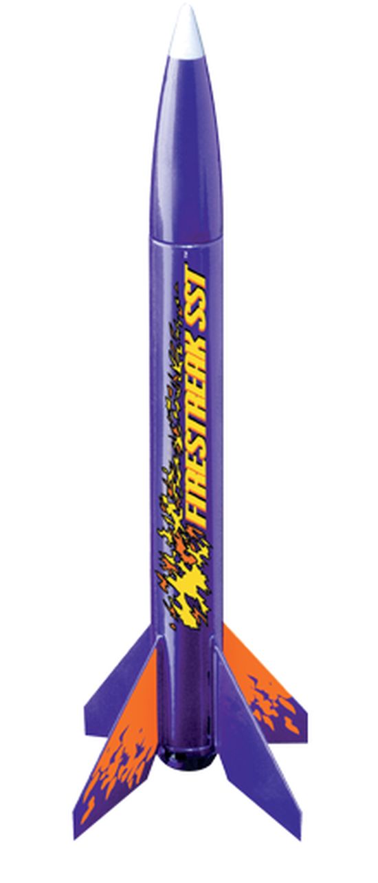 Firestreak SST Simple Snap Together Rocket Kit, E2X - Race Dawg RC
