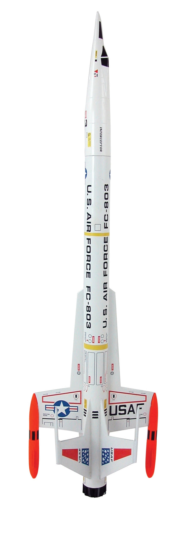 Interceptor Model Rocket Kit, Skill Level 2 - Race Dawg RC