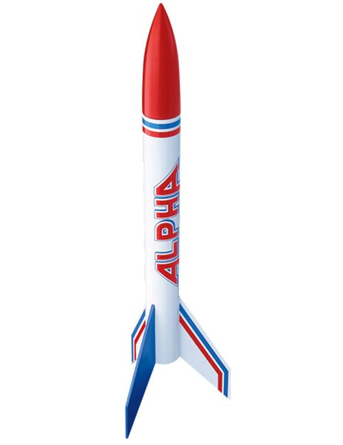 Alpha Model Rocket Kit, Bulk Pack of 12, Skill Level 1 - Race Dawg RC