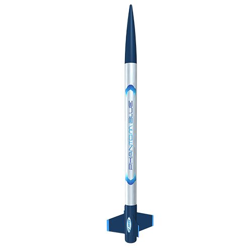 Phantom Blue Model Rocket Kit, E2X - Race Dawg RC
